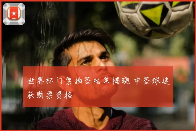 世界杯门票抽签结果揭晓 中签球迷获购票资格