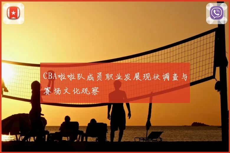 CBA啦啦队成员职业发展现状调查与赛场文化观察
